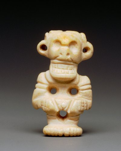 Amulet (schelp) door Taino Culture